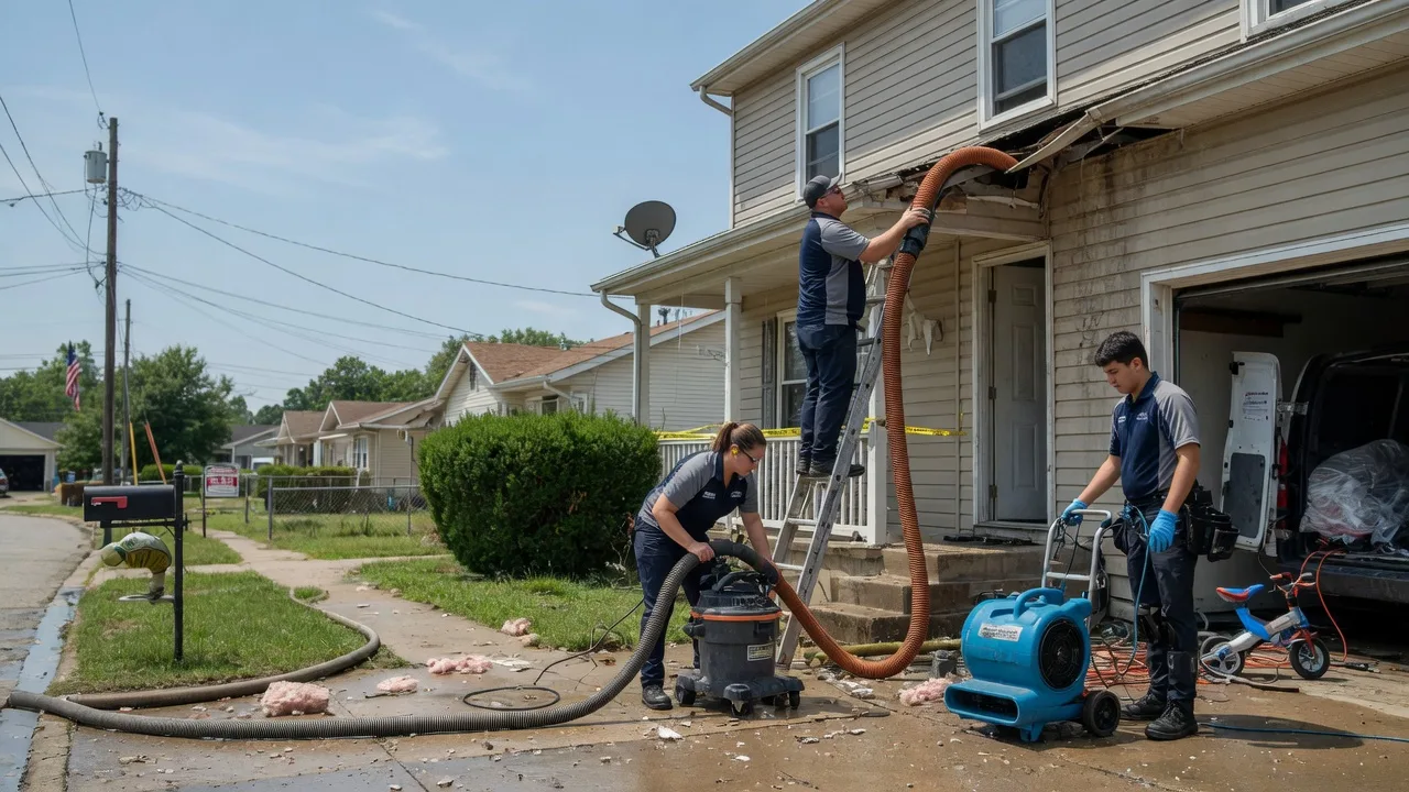 Water Damage Restoration in Bartlett, KS near me